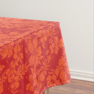 Toalha De Mesa Hawaiian afligido Pareau do hibiscus