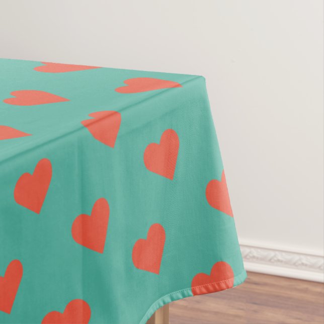 Toalha De Mesa Hearts – Herzen – Herzchen (Posição Original)