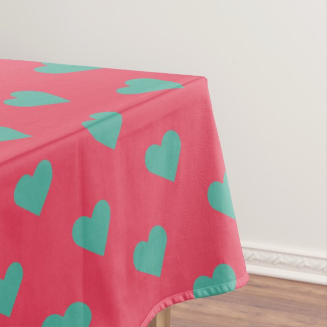 Toalha De Mesa Hearts – Herzen – Herzchen (Posição Original)