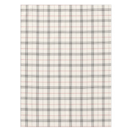 Toalha De Mesa HERITAGE | Neutral Tartan Pattern