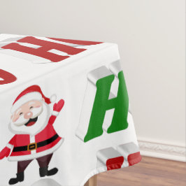 Toalha De Mesa Ho Ho Santa Claus