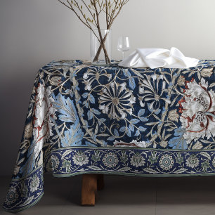 Toalha De Mesa Honeysuckle Art Nouveau Padrão Floral Morris