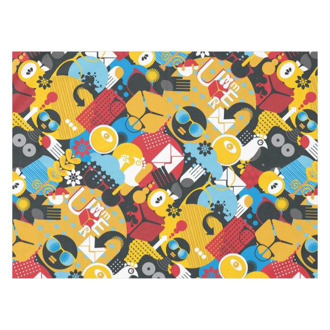 Toalha De Mesa Hora de Verão (Frente (Horizontal))