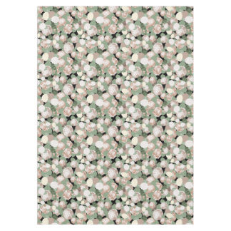 Toalha De Mesa Hortensias Verdes y Pájaros