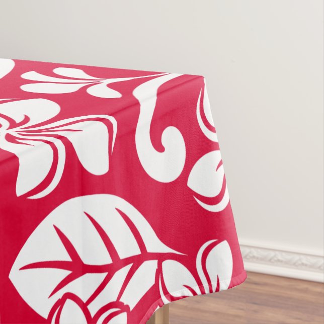TOALHA DE MESA ILHA PLUMÉRIA (STRAWBERRY RED) (Posição Original)