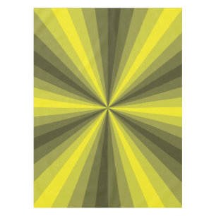Toalha De Mesa Ilusões Ópticas Tablecloth Amarelo