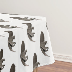 Toalha De Mesa Ilustração de desenho animado