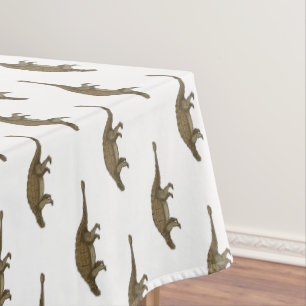 Toalha De Mesa Ilustração de desenho animado de Ankylosaurus