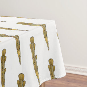 Toalha De Mesa Ilustração de desenho animado de marisco de jaca