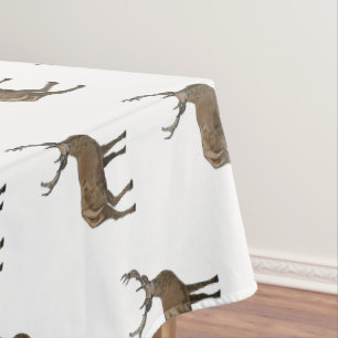 Toalha De Mesa Ilustração de desenho animado de veado