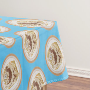 Toalha De Mesa Ilustração de desenho animado em rolo de canela