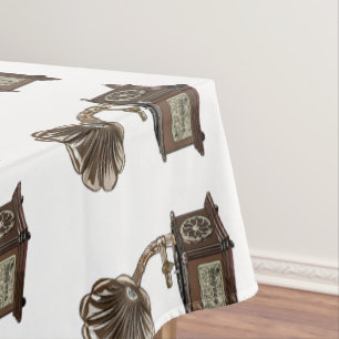 Toalha De Mesa Ilustração de desenho animado girável