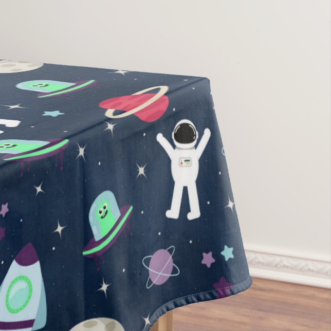 Toalha De Mesa Ilustração de padrão de espaço (Posição Original)