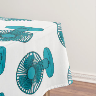 Toalha De Mesa Ilustração do desenho do ventilador