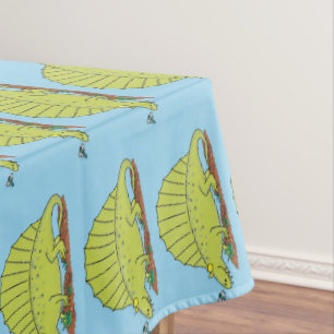 Toalha De Mesa Imagem de desenho animado verde-claro