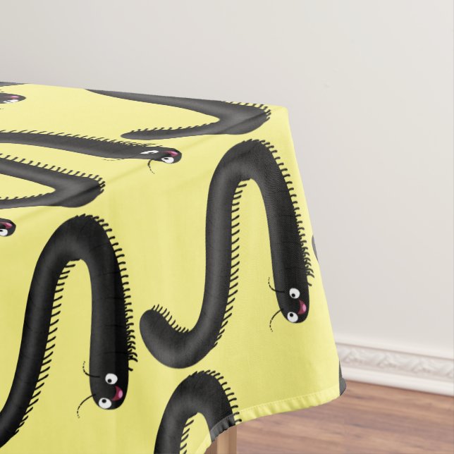 Toalha De Mesa Imagem de desenho em forma de milipede (Posição Original)
