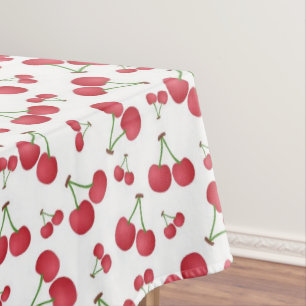 Toalha De Mesa Impressão da cereja