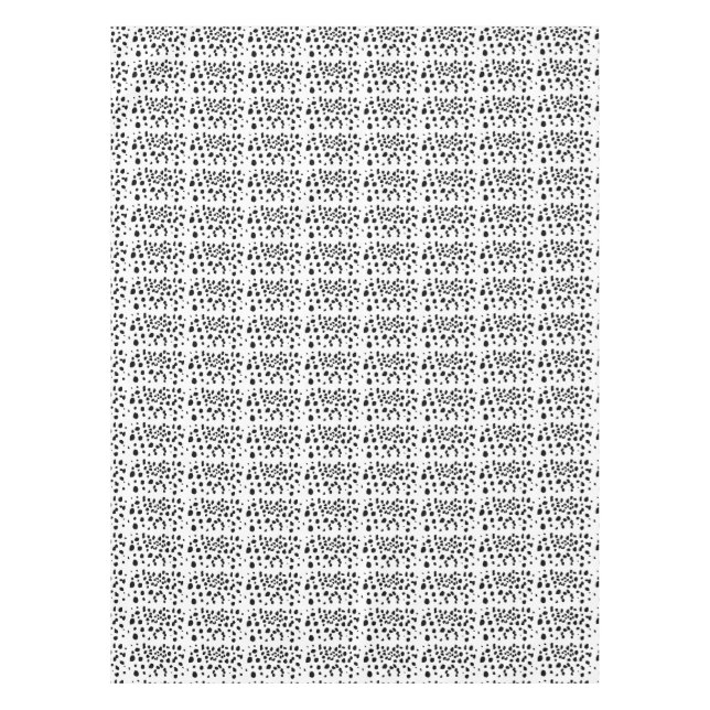 Toalha De Mesa Impressão das manchas Dalmáticas (Frente)