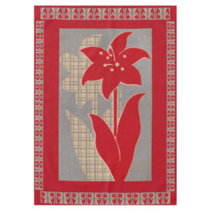 Toalha De Mesa impressão de flor e de flor de sombra