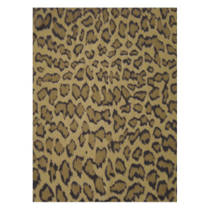 TOALHA DE MESA IMPRESSÃO DE LEOPARDO ANIMAL