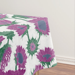 Toalha De Mesa Impressão de madeira Rosa de girassol