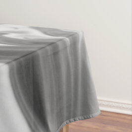 Toalha De Mesa Impressão Digital Prata Líquida