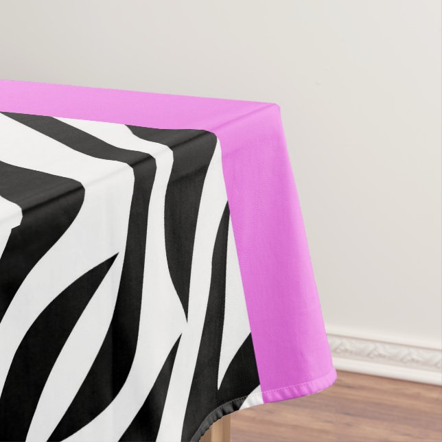Toalha De Mesa Impressão Leopardo, Impressão Zebra, Impressão Ani (Posição Original)