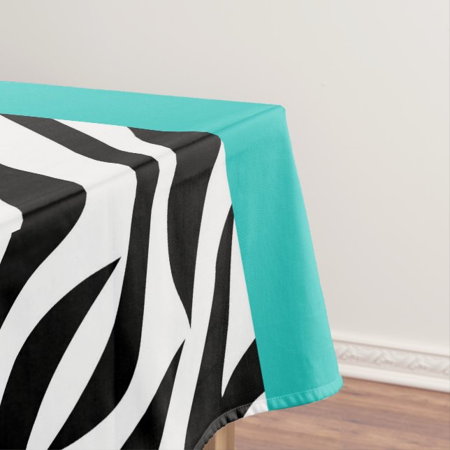 Toalha De Mesa Impressão Leopardo, Impressão Zebra, Impressão Ani (Posição Original)