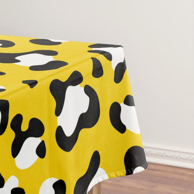 Toalha De Mesa Impressão Leopardo, Manchas Leopardo, Leopardo Ama (Posição Original)