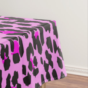 Toalha De Mesa Impressão Leopardo, Manchas Leopardo, Leopardo Ros
