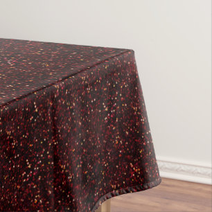 Toalha De Mesa Impressão vermelho escuro Ruby Glitter