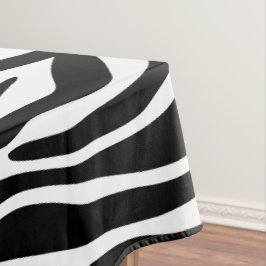 Toalha De Mesa Impressão Zebra, Banhas Zebra, Preto E Branco