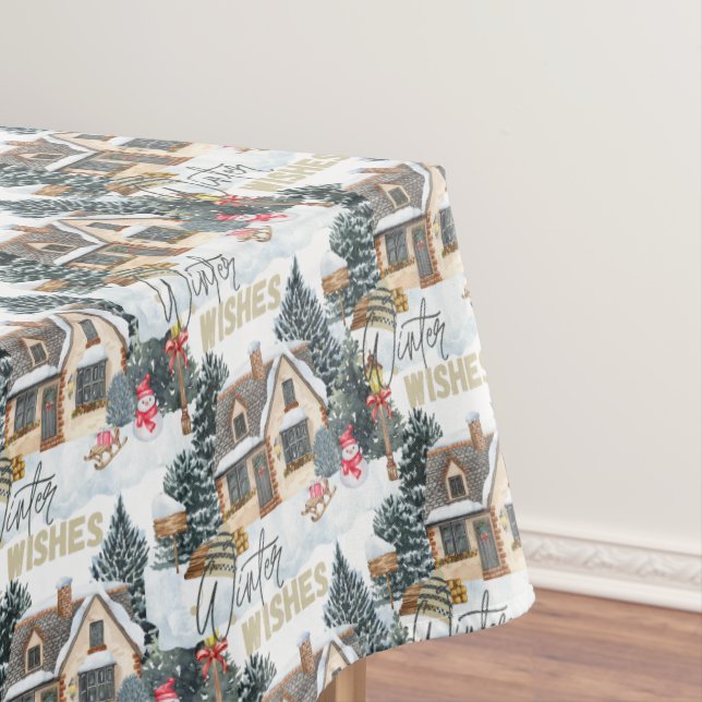 Toalha De Mesa Inverno (Posição Original)