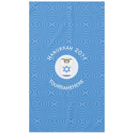 Toalha De Mesa Israelense Angel Hanukkah Flag Personalizado Table