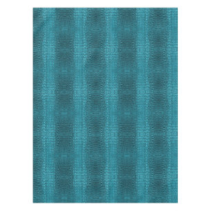 Toalha De Mesa jacaré impressão aqua azul de turquesa chic
