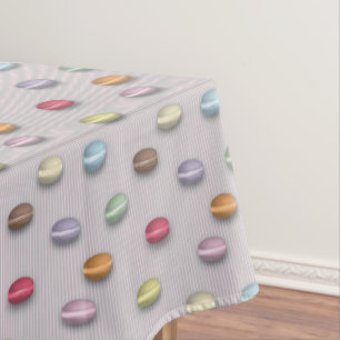Toalha De Mesa J'aime Les Macarons Tablecloth