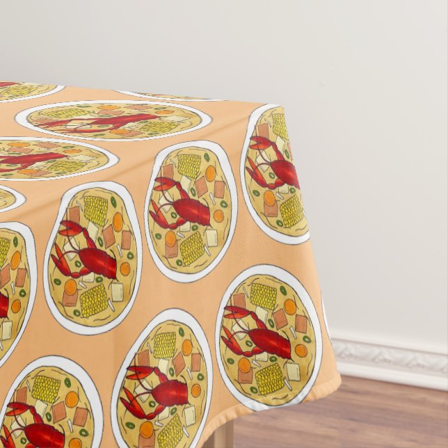 Toalha De Mesa Janga Crayfish Seafood Soup Jamaica Comida jamaica (Posição Original)