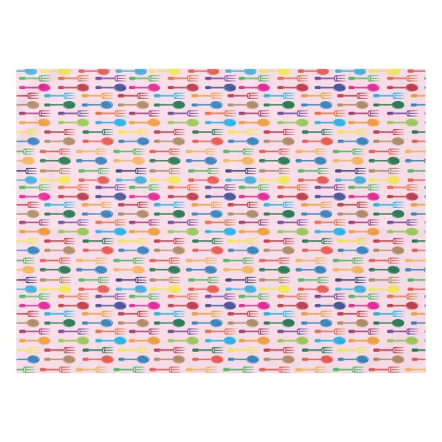 Toalha De Mesa Jantando a textura (Frente (Horizontal))