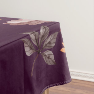 Toalha De Mesa Janto de Ação de Graças Floral Watercolor