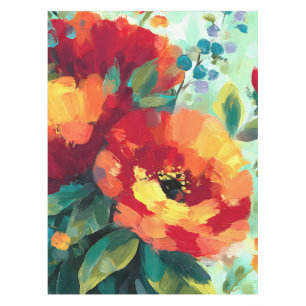 Toalha De Mesa Jardim Floral Bloom Vibrant