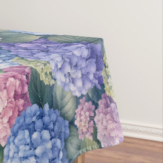 Toalha De Mesa Jardins Exuberantes de Hortênsias em Flor