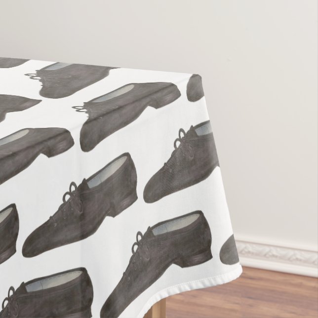 Toalha De Mesa Jazz Dance Calçados Slippers Ballerina Classe Danc (Posição Original)