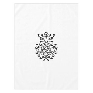 Toalha De Mesa Johann Sebastian Bach Seal Crest Monograma Insigni