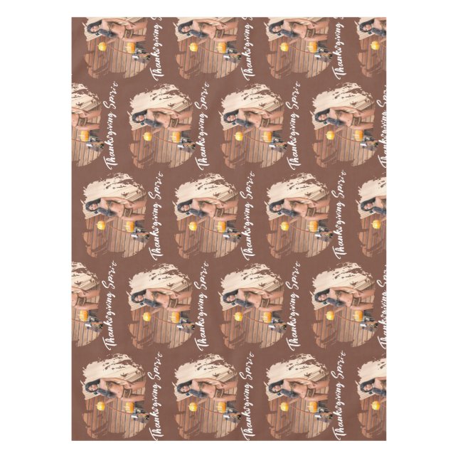 Toalha De Mesa Jovens nativos americanos se posicionando no Muro  (Frente)