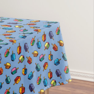 Toalha De Mesa Judaica - Chanukah Tablecloth - Feriados Judaicos