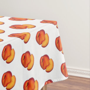 Toalha De Mesa Juicy Ripe Summer Peach Georgia Peaches Fruta