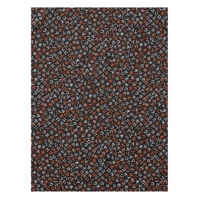 Toalha De Mesa Katakana (Frente)