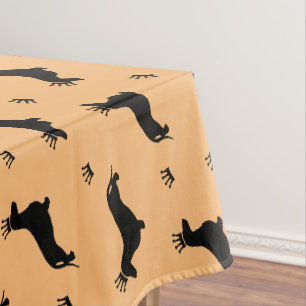Toalha De Mesa King Short Hair Dachshund - padrão 1