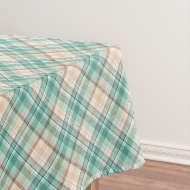 Toalha De Mesa KiniArt Marina Xadrez Tablecloth (Posição Original)