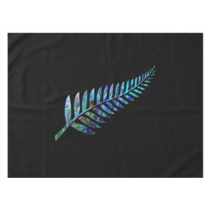 TOALHA DE MESA KIWI NEW ZEALAND PAUA FERN